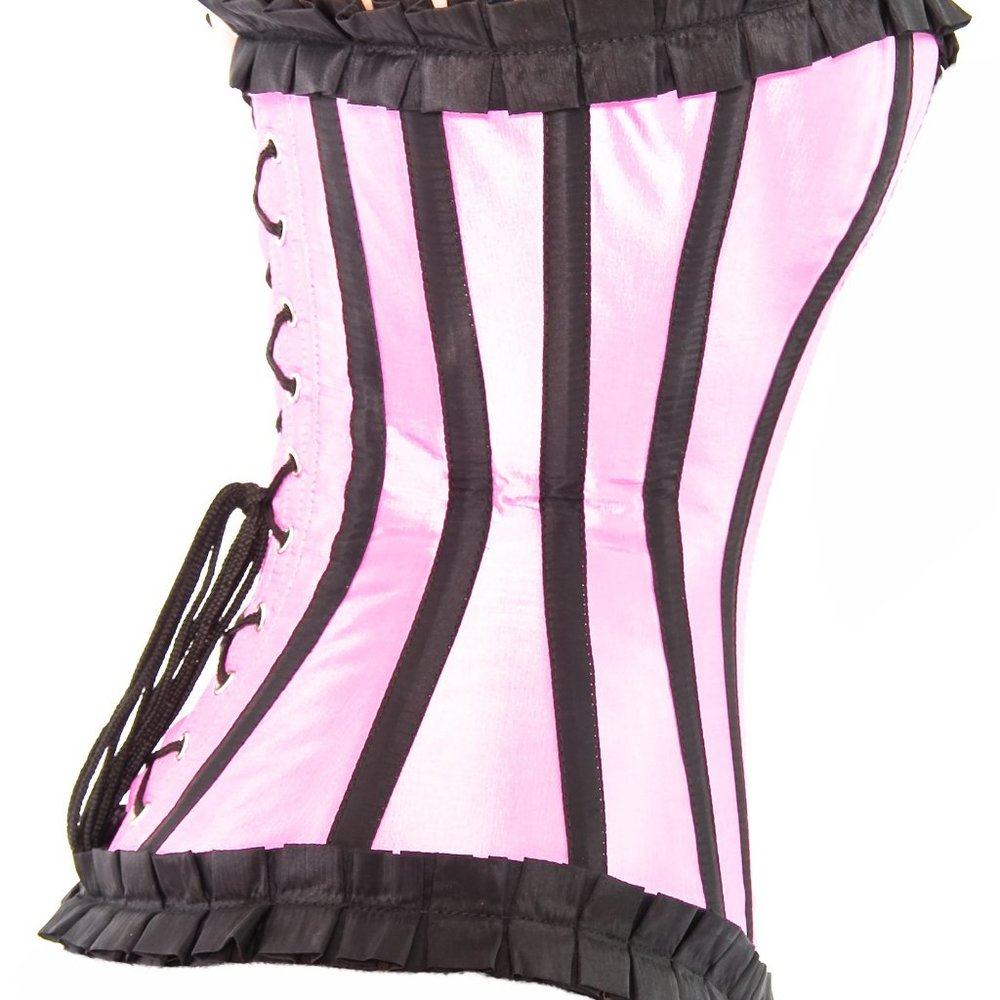 Burlesque Pink Corset 20" XS Tightlacing - Picture 3 of 6
